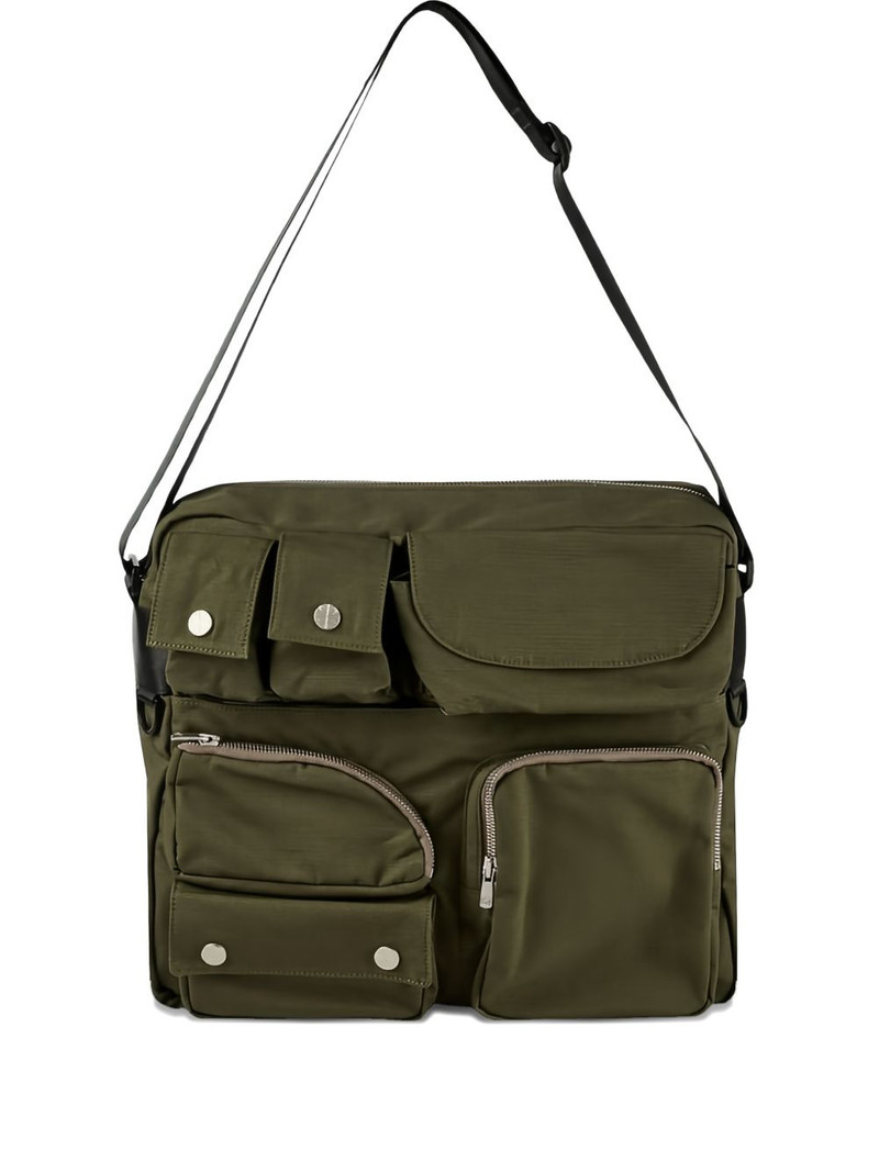 green messenger bag 1