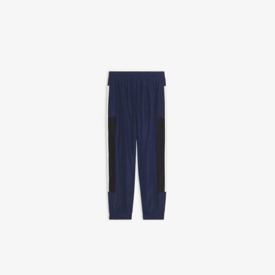 BALENCIAGA Men's Sporty B Regular Tracksuit Pants in Indigo outlook