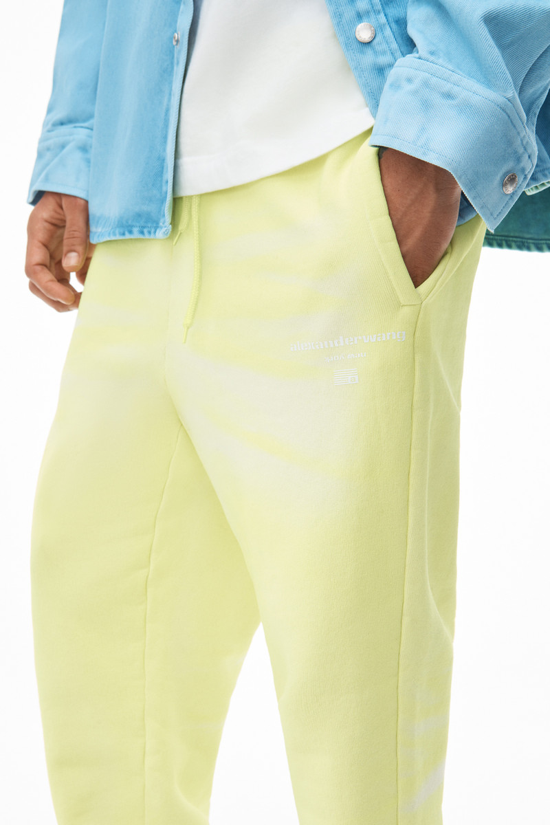 JOGGER SWEATPANT IN GARMENT DYED COTTON 3