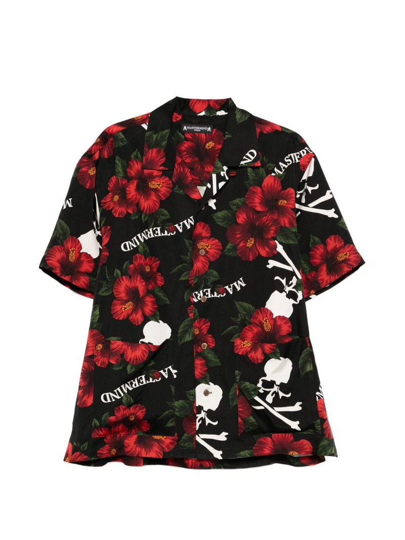 skull-print shirt 1