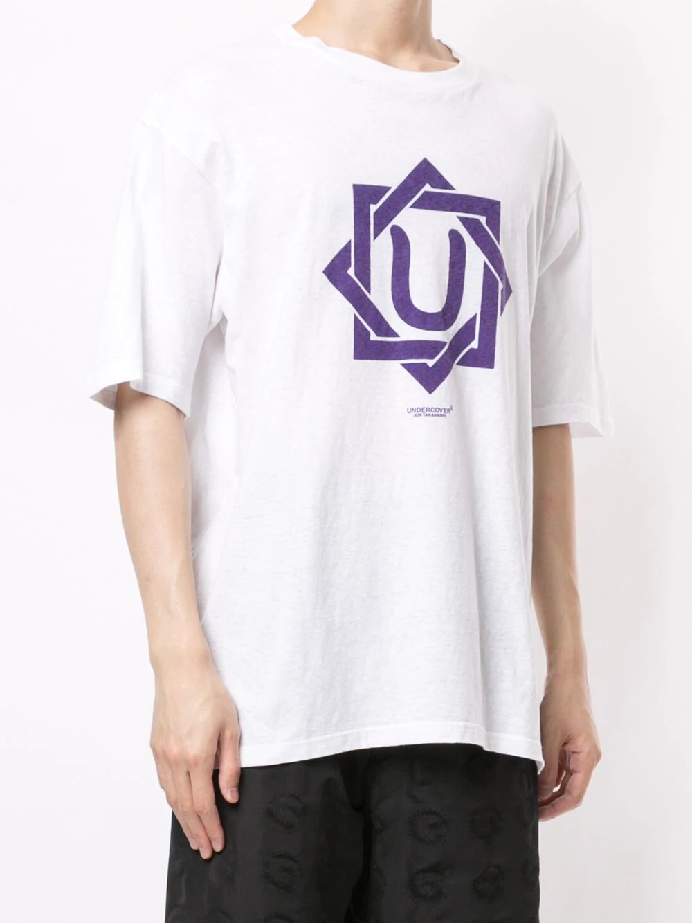 logo print T-shirt - 3