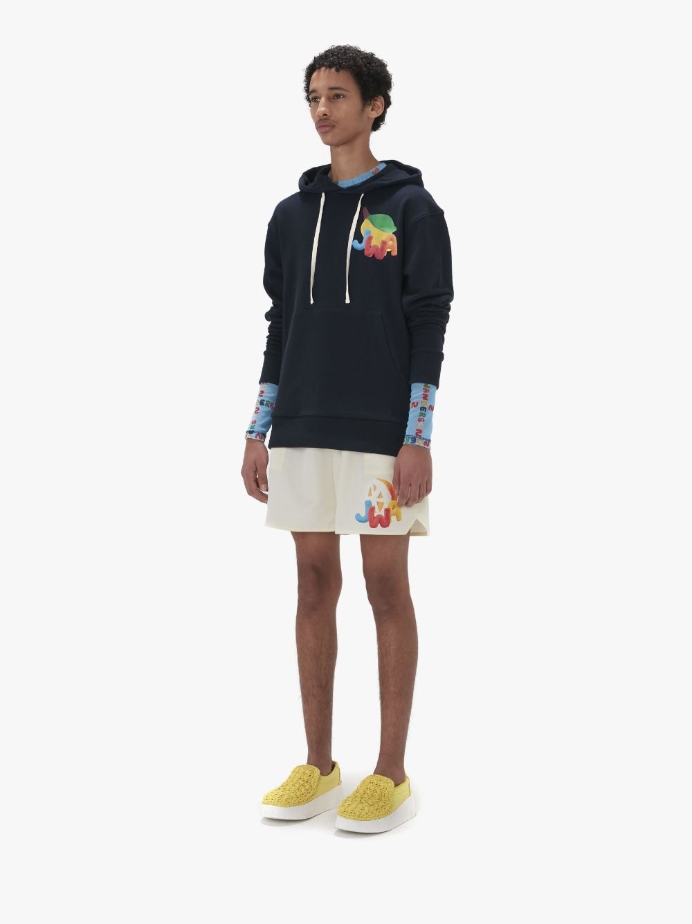 JWA LEMON PRINT HOODIE - 4