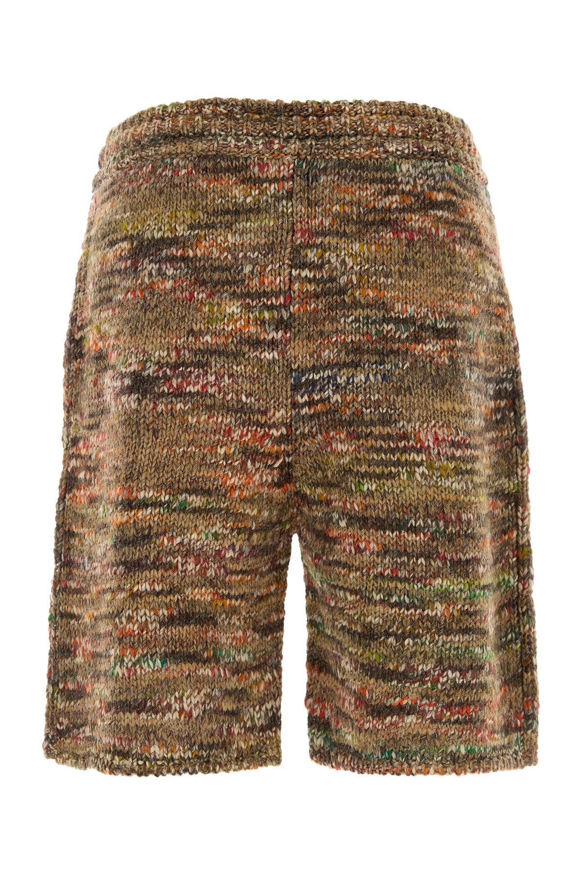 Multicolor wool blend Grunge Beat bermuda shorts - 2