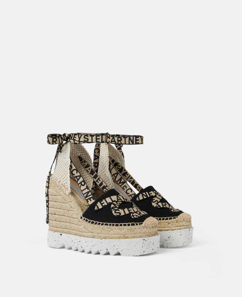 Stella McCartney Gaia Platform Espadrille Wedges outlook
