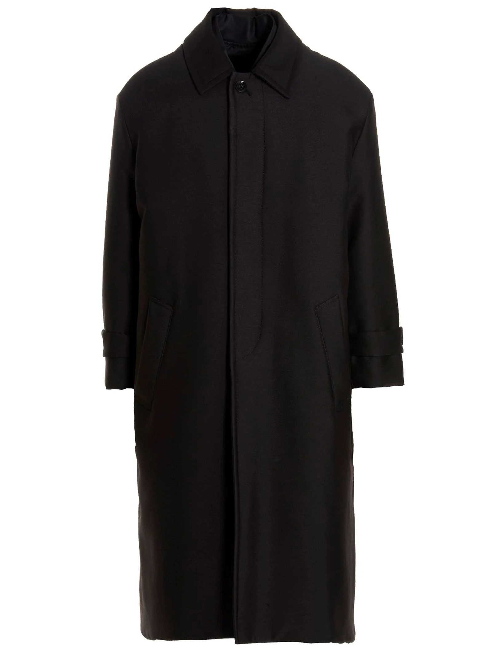 Valentino Garavani Men Valentino Pink Pp Collection Reversible Long Coat - 1