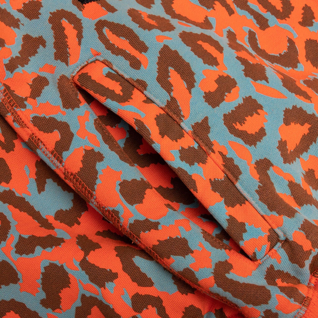 AWAKE BLOCK LOGO SWEATPANT - PRINTED LEOPARD - 4