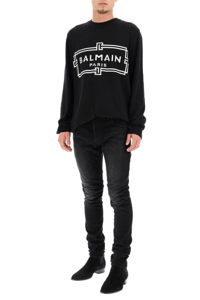 Balmain SLIM JEANS EMBOSSED LOGO outlook