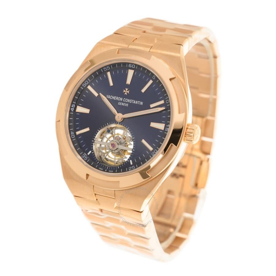 Vacheron Constantin Overseas Tourbillon Automatic Blue Dial Men's Watch 6000V/110R/B733 - 4