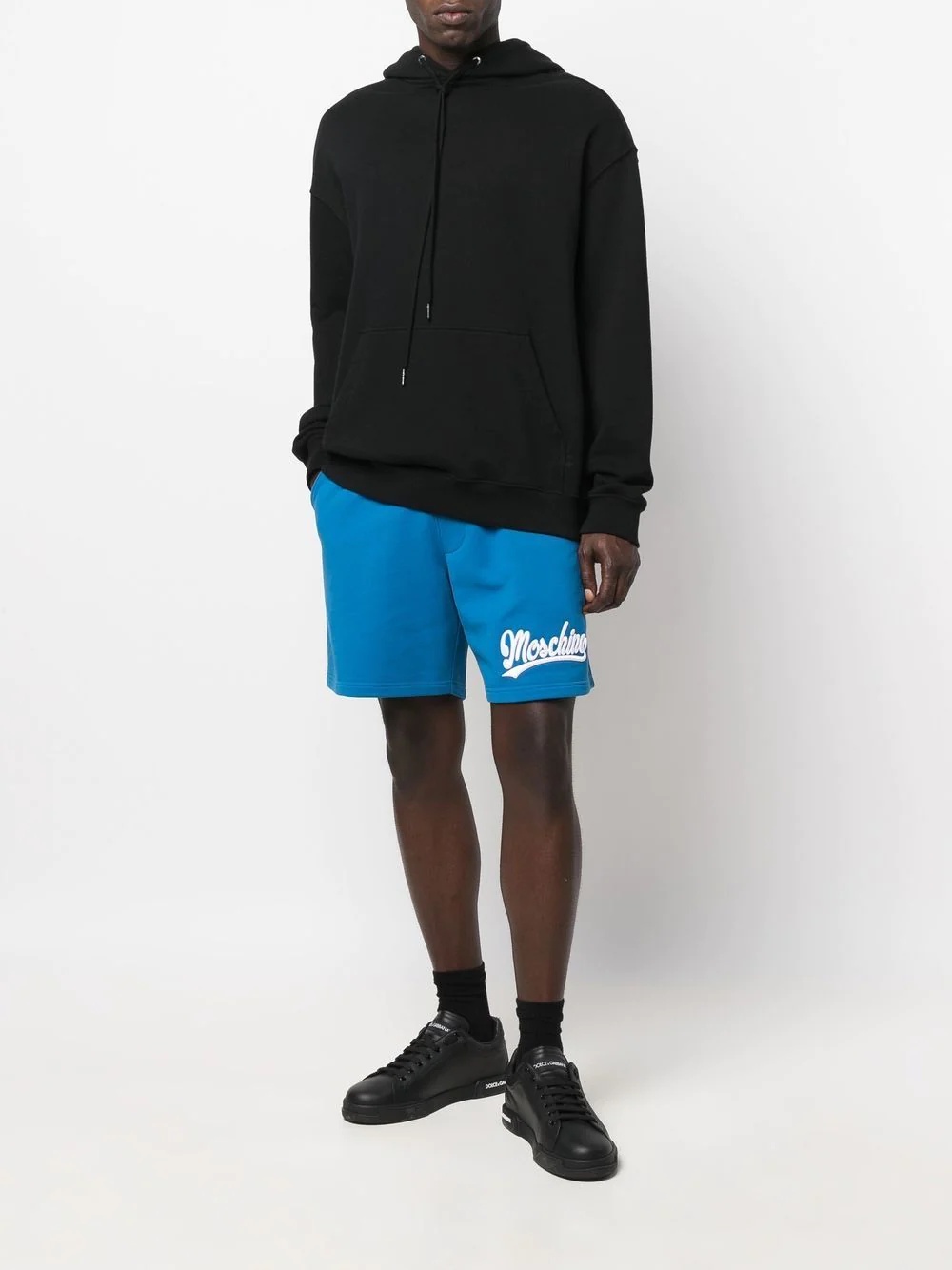 embossed-logo track shorts - 2