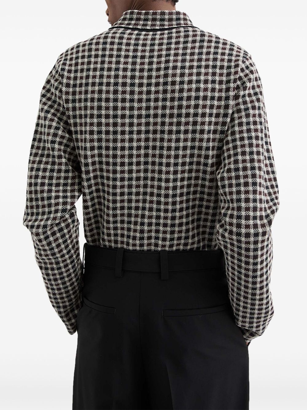 checked shirt - 4
