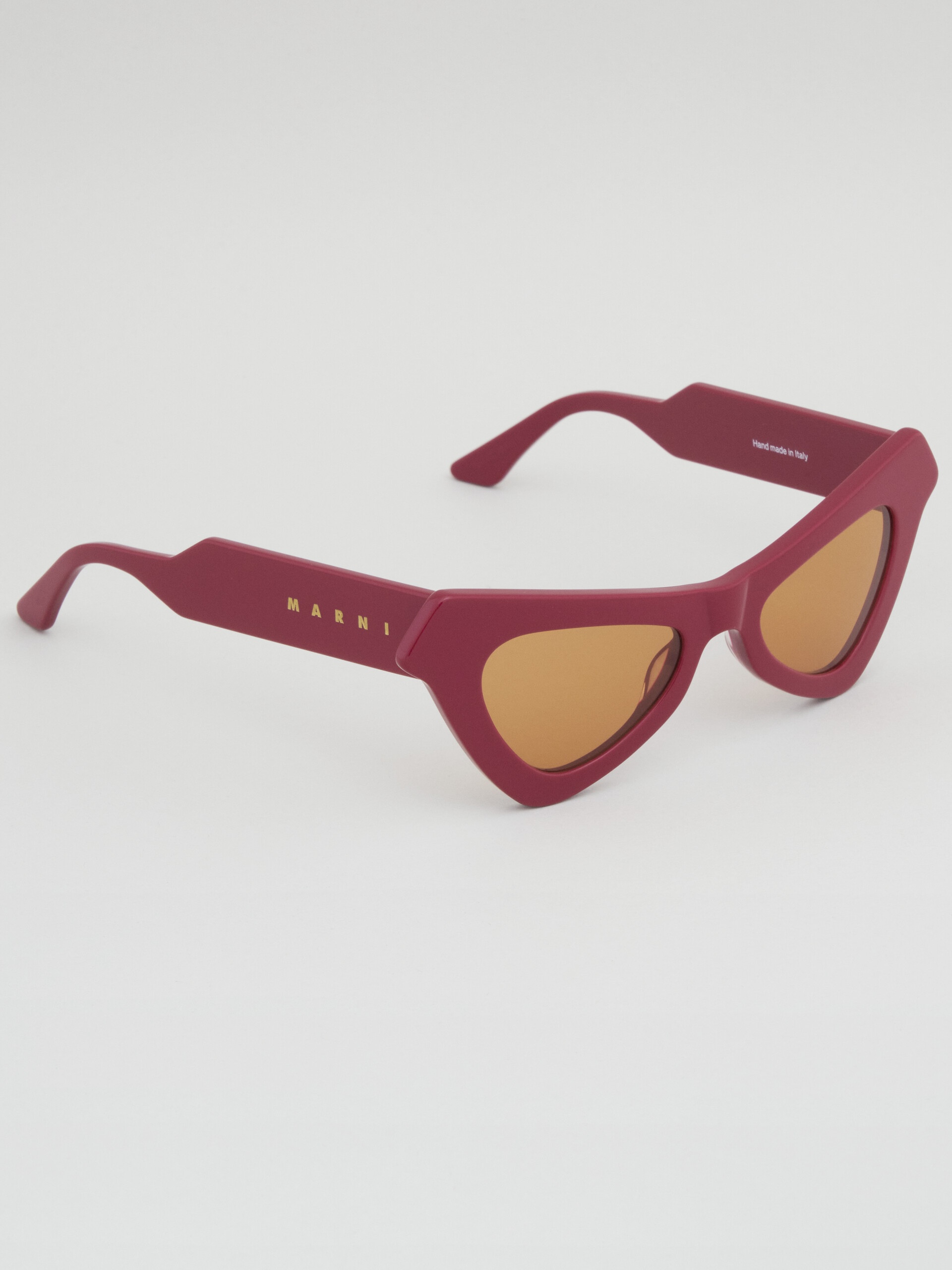 BURGUNDY ACETATE FAIRY POOL SUNGLASSES - 2