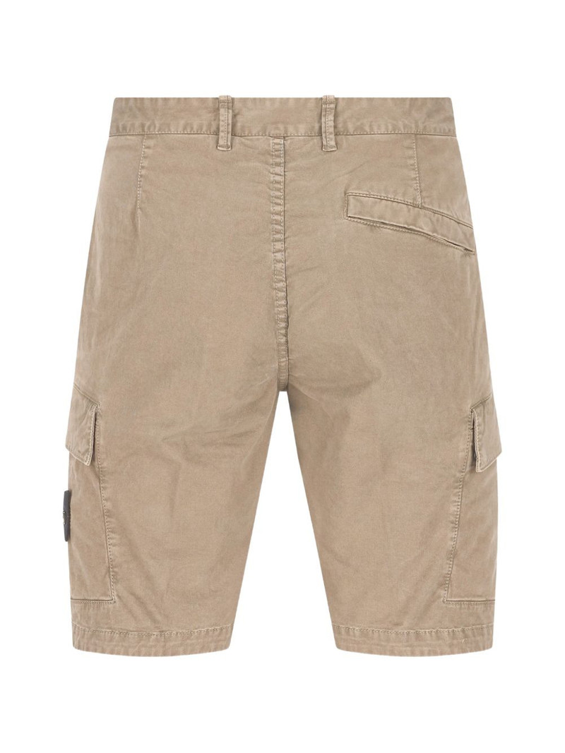 Stone Island logo-patch cargo shorts outlook