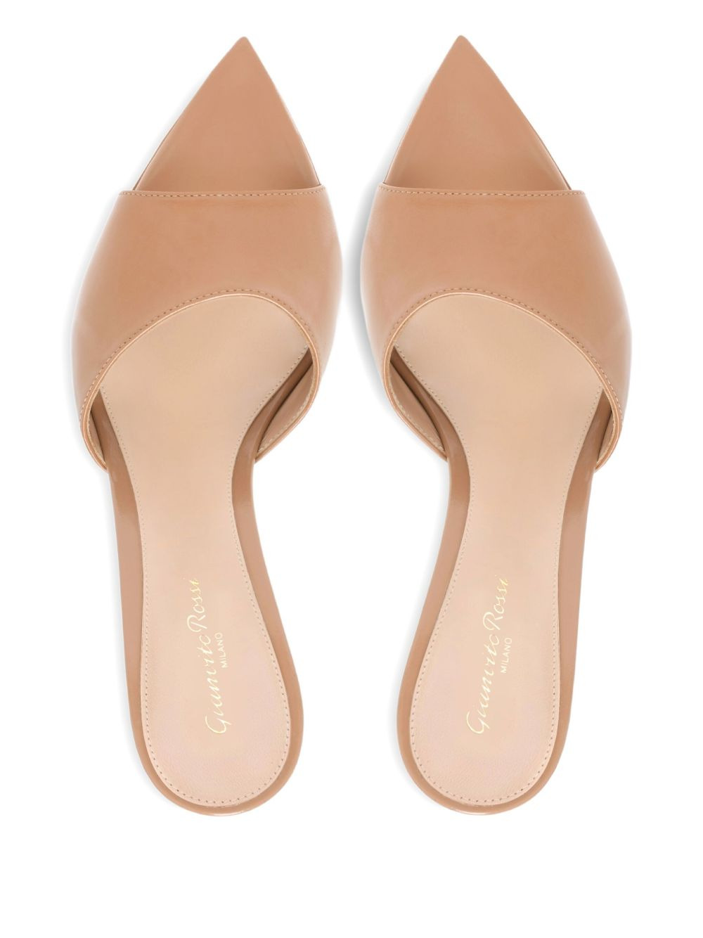 100mm Dasha platform pointed-toe sandals - 4
