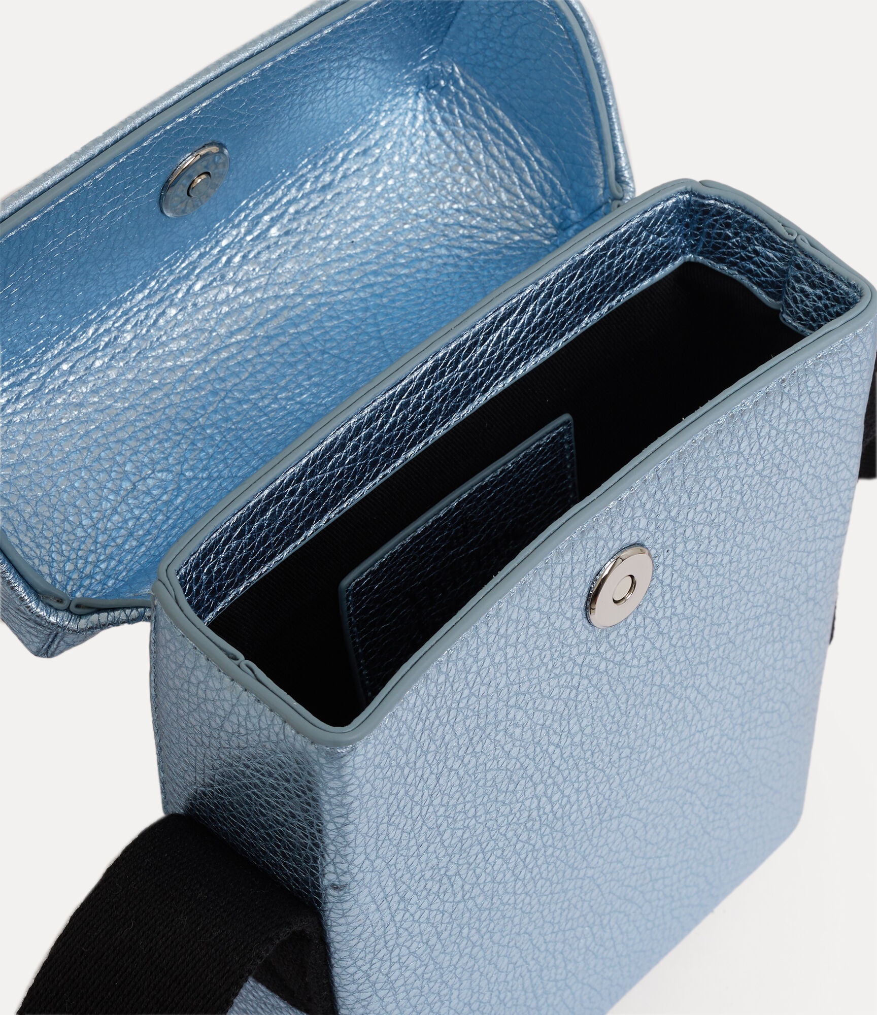 GRAIN LEATHER CROSSBODY BAG - 3