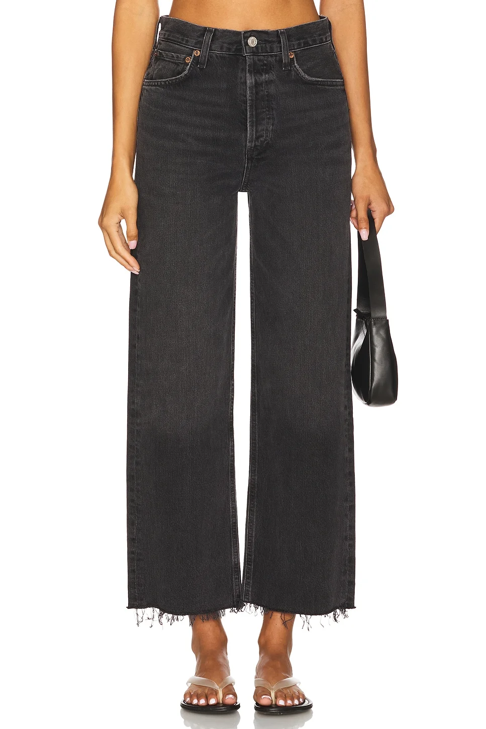 Ren High Rise Wide Leg Jeans - 1