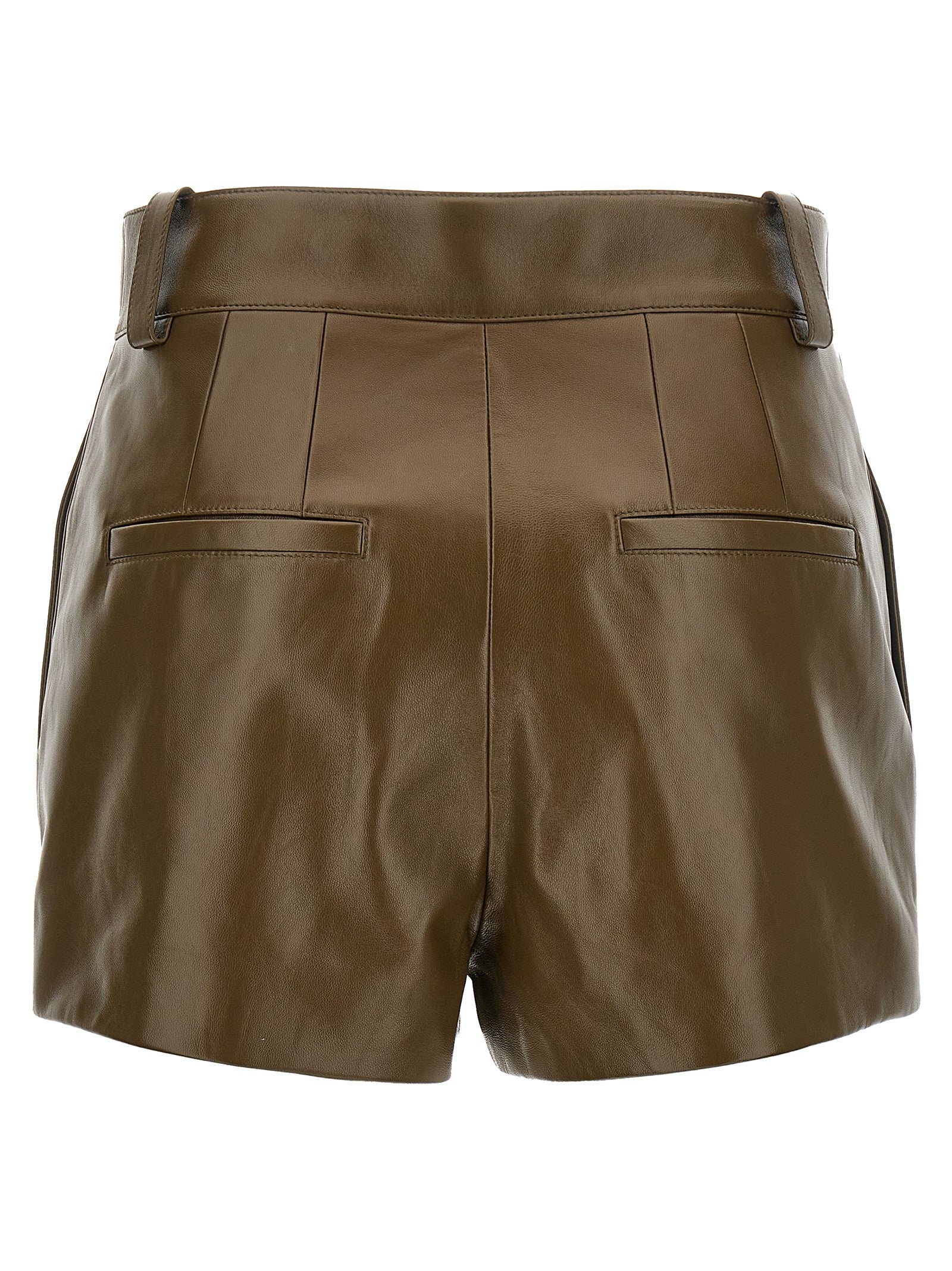 Nappa Shorts Bermuda, Short Green - 2