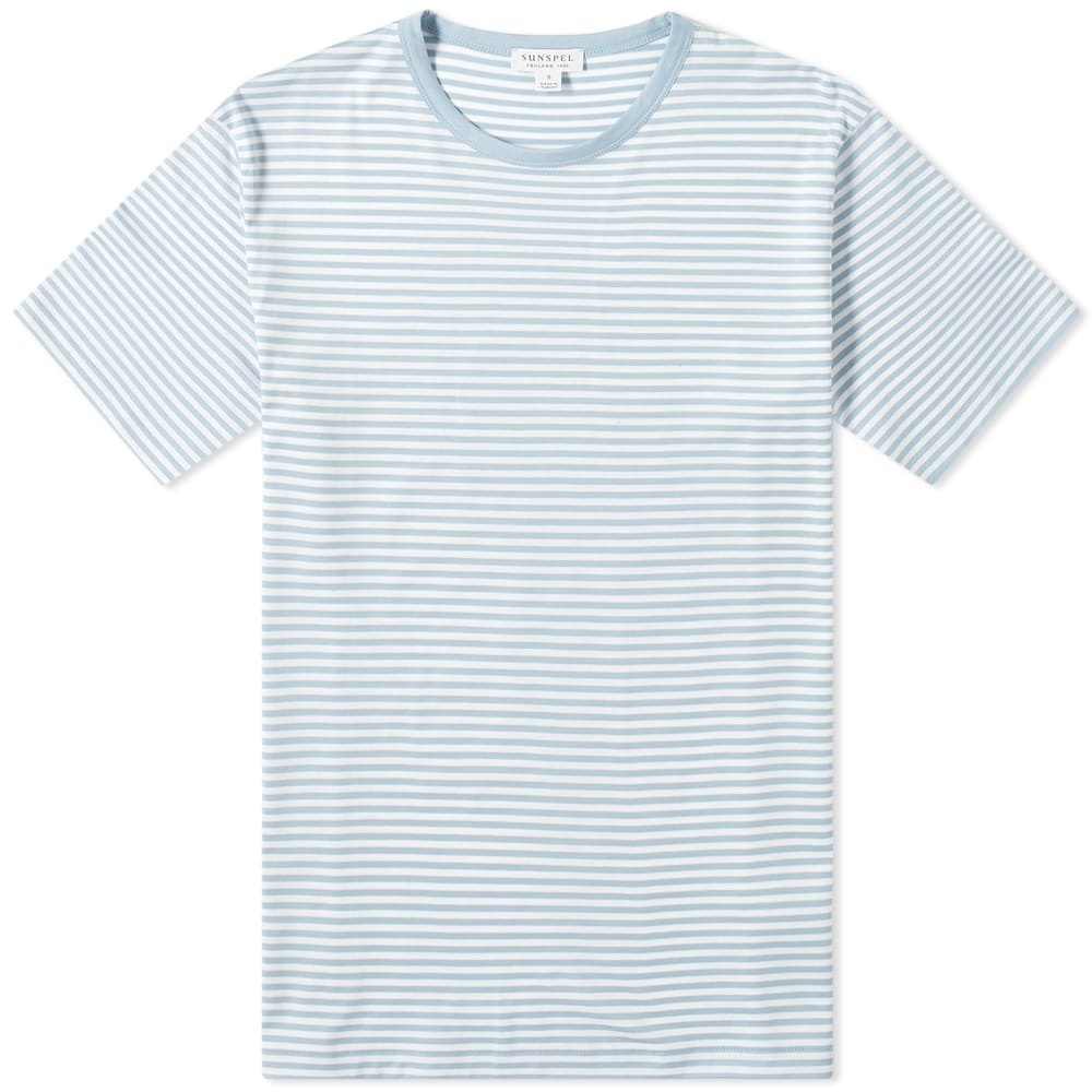 Sunspel Classic English Stripe Tee - 1