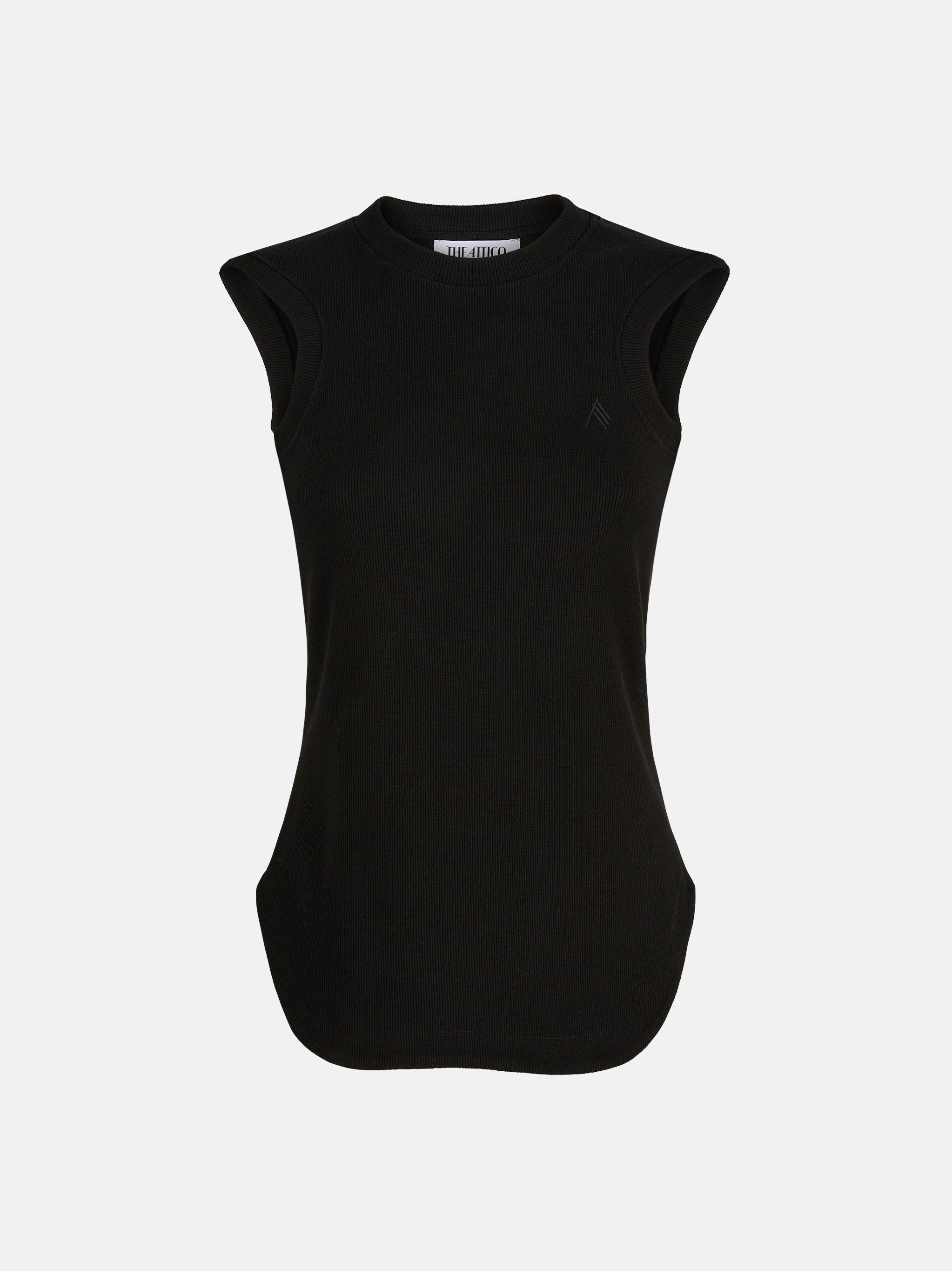 ''REESE'' BLACK TANK TOP - 1