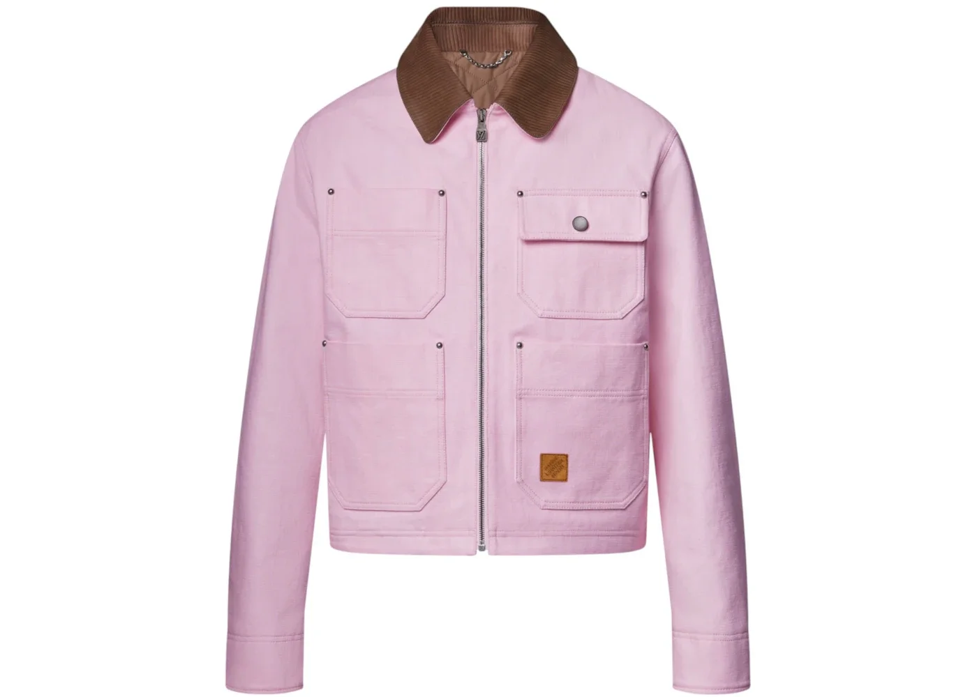 Louis Vuitton x Nigo Workwear Jacket Pink - 1