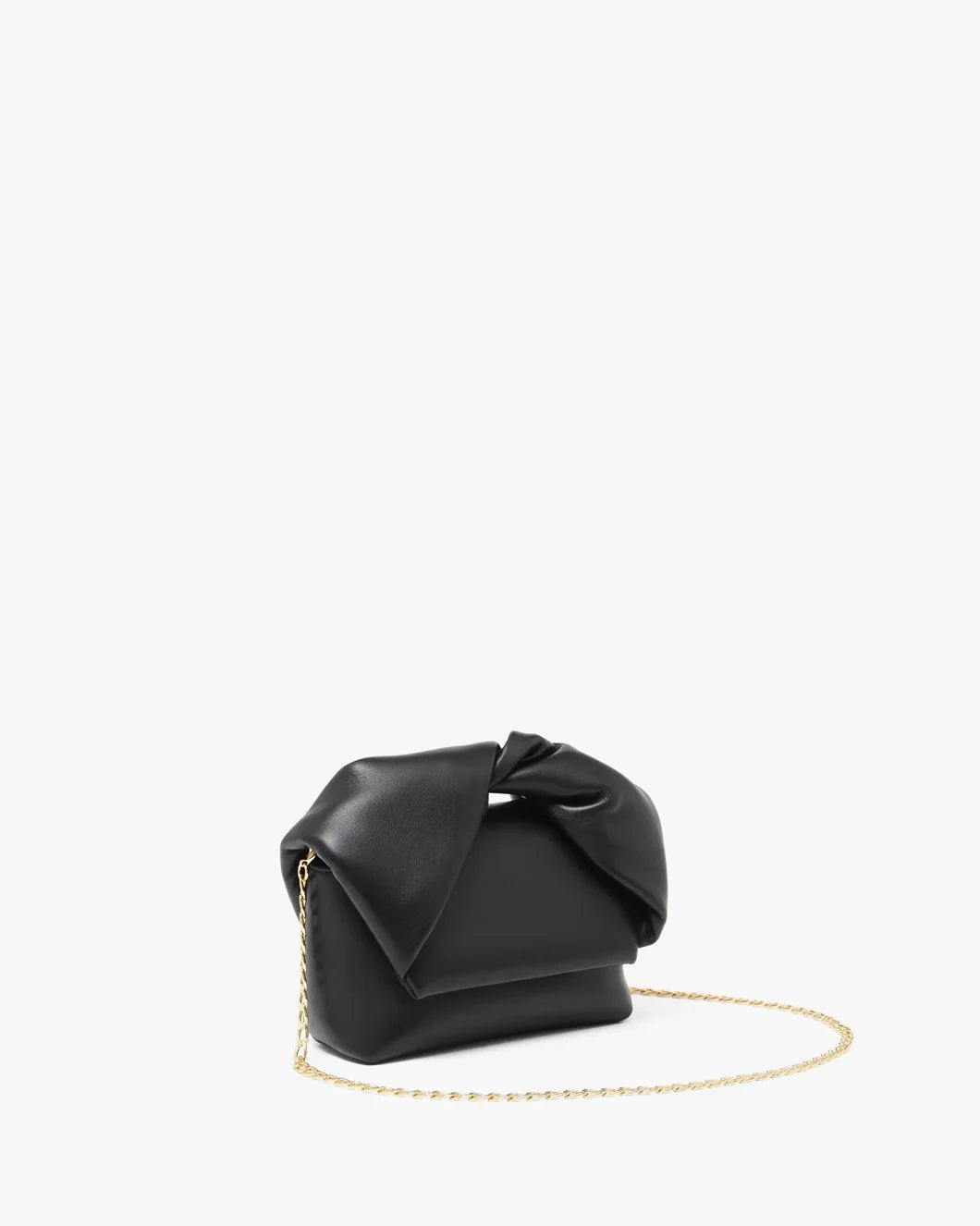 SMALL TWISTER-LEATHER TOP HANDLE BAG - 2