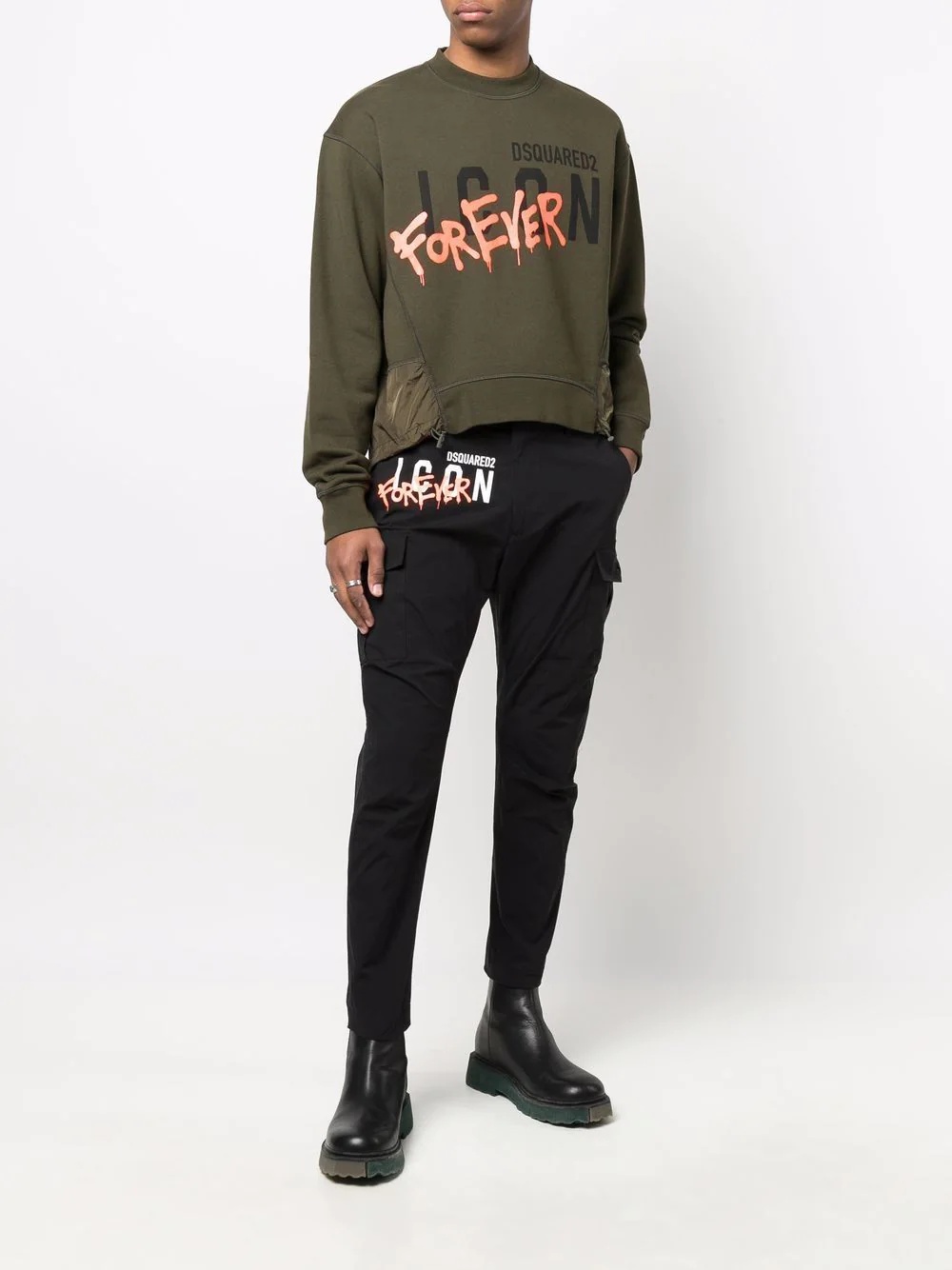 Forever logo-print sweatshirt - 2