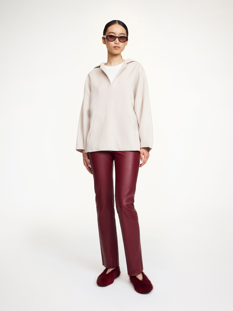 BY MALENE BIRGER Florentina Long leather trousers outlook