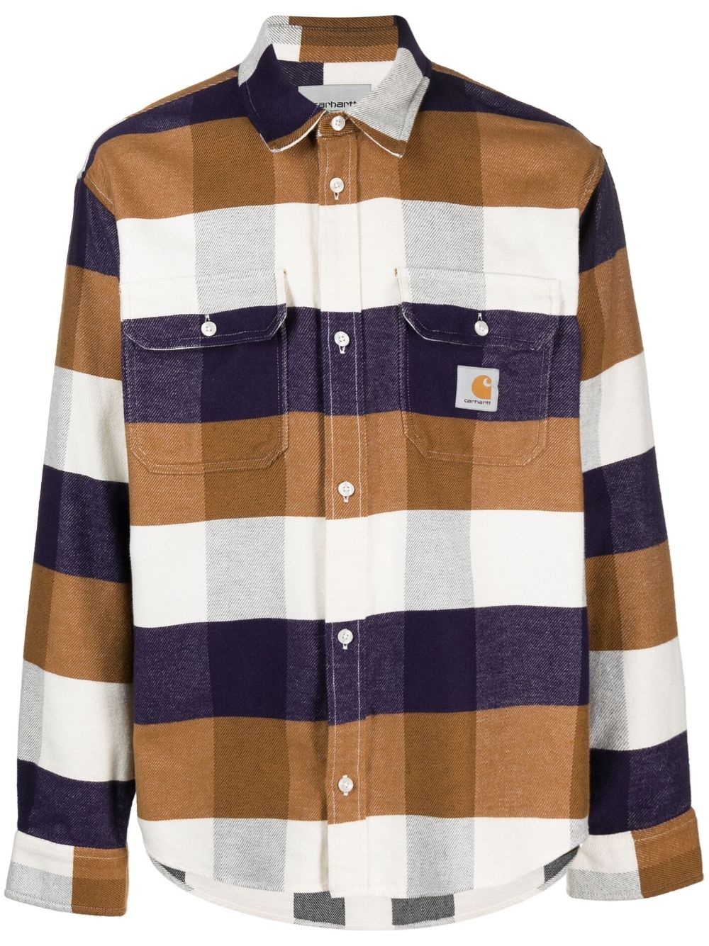 striped cotton shirt - 1