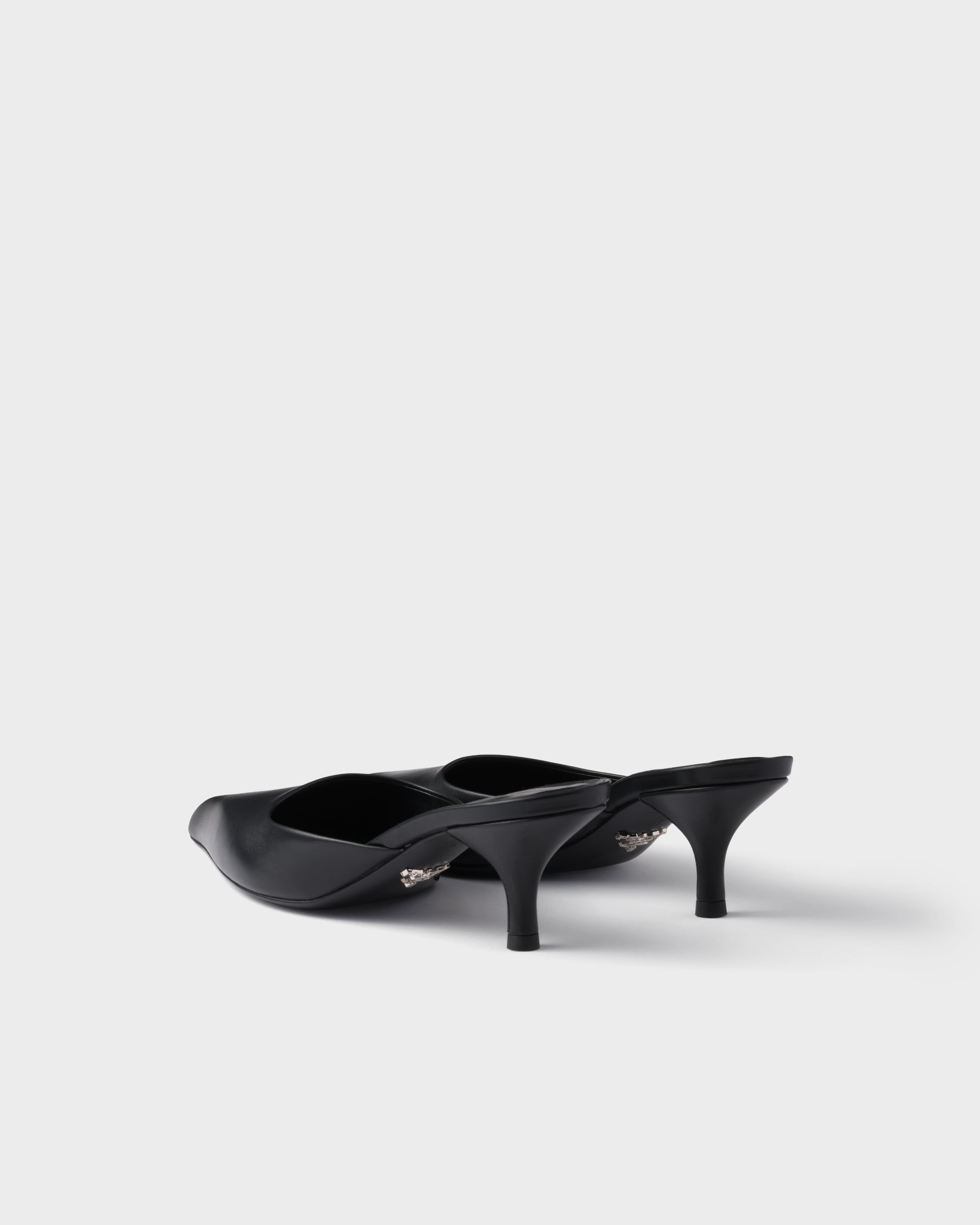 Leather mules - 5