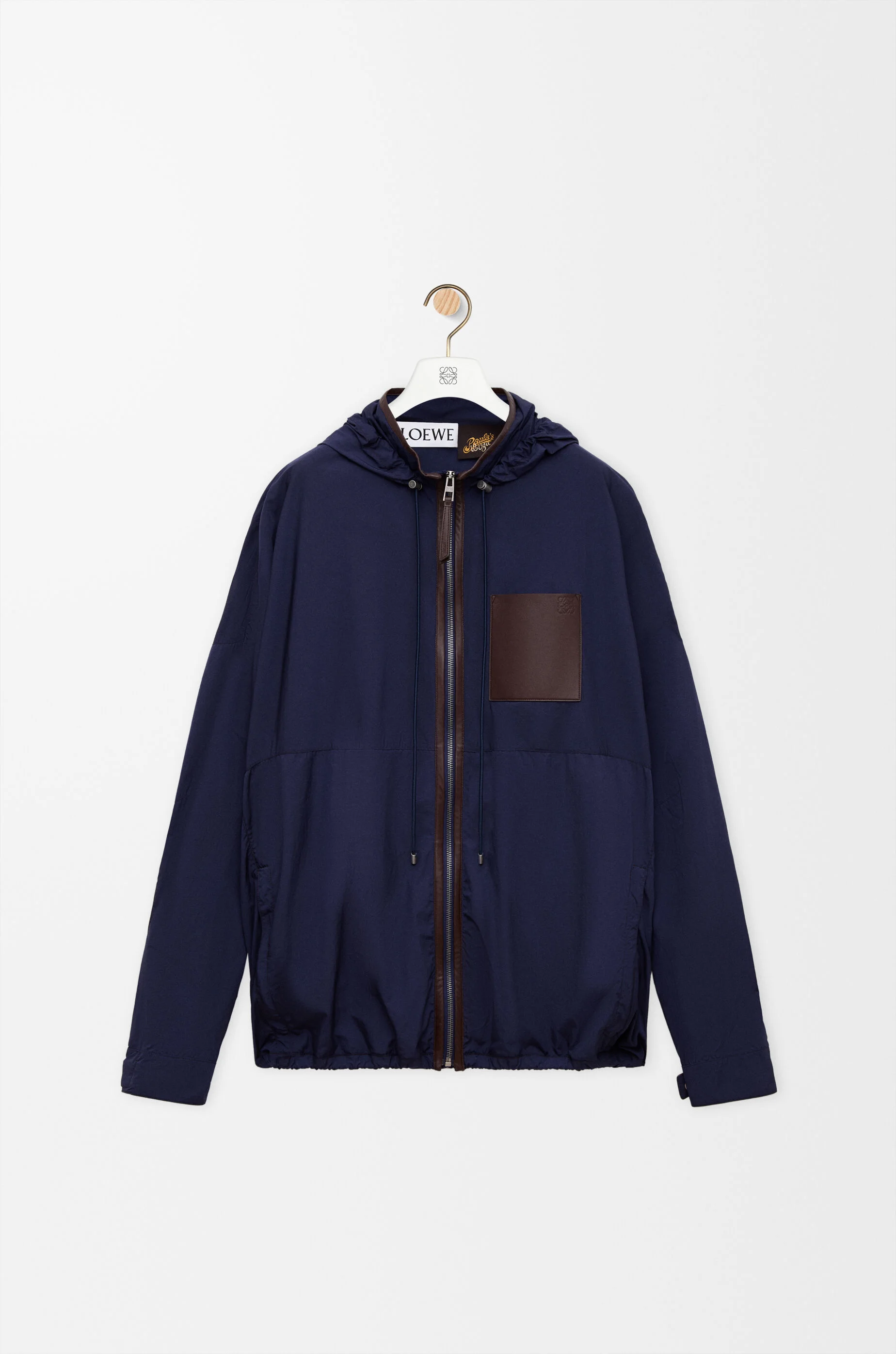 Hooded jacket in technical shell - 1
