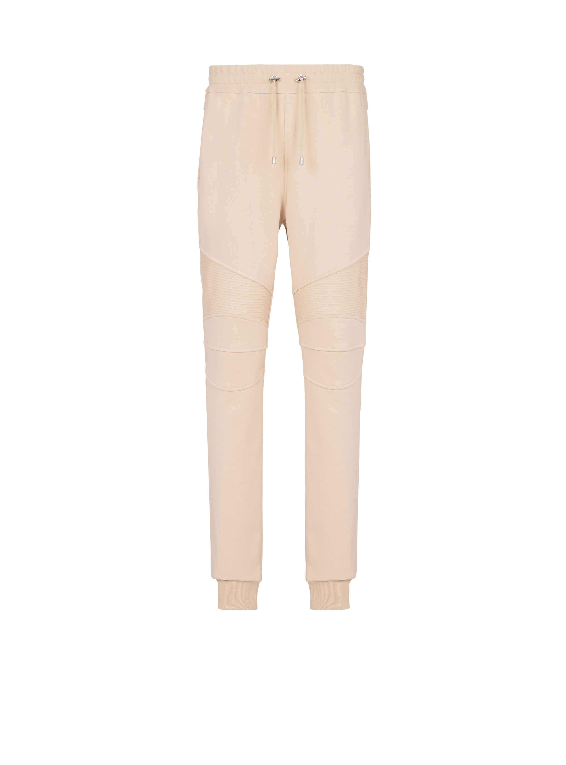 Balmain Paris flocked joggers - 1