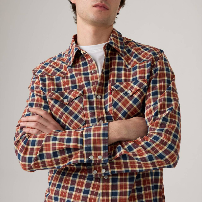 CLASSIC STANDARD FIT WESTERN SHIRT 5