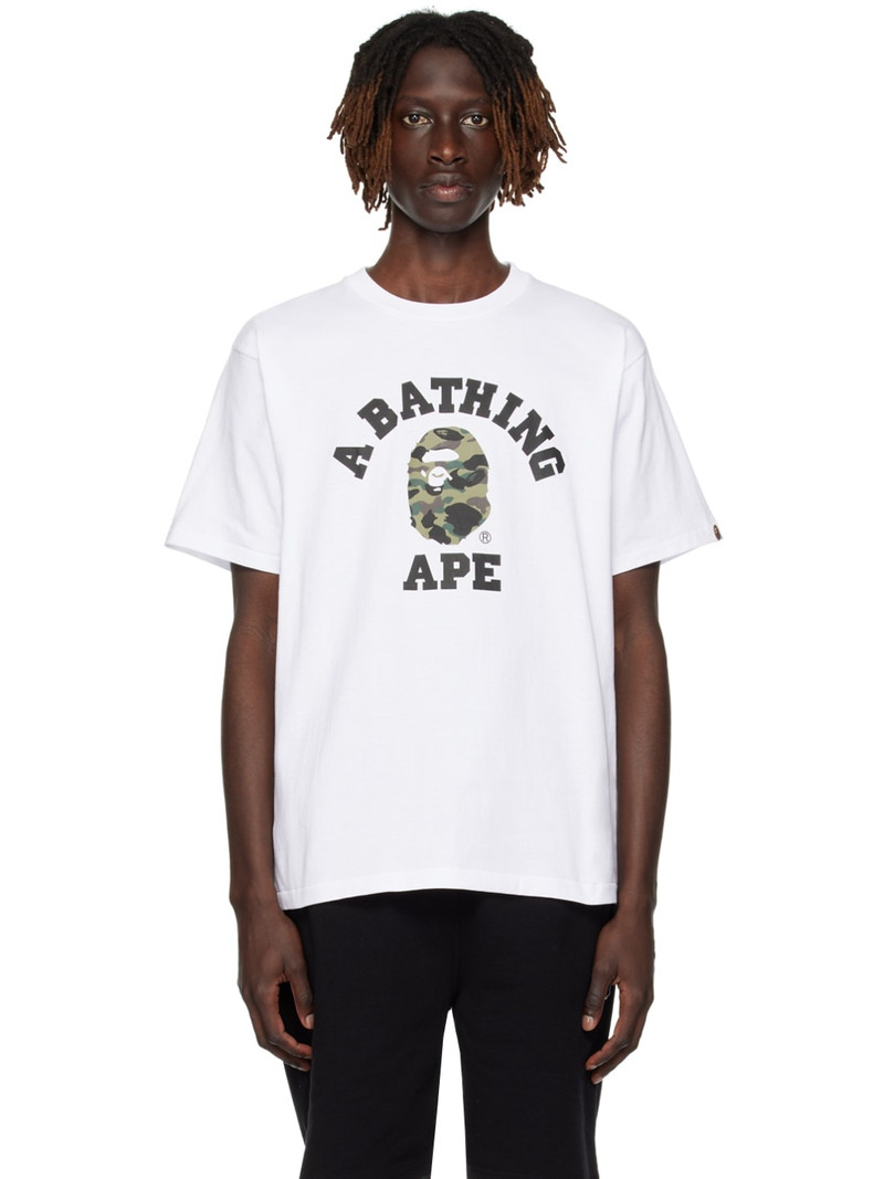 White 1st Camo T-Shirt - 1