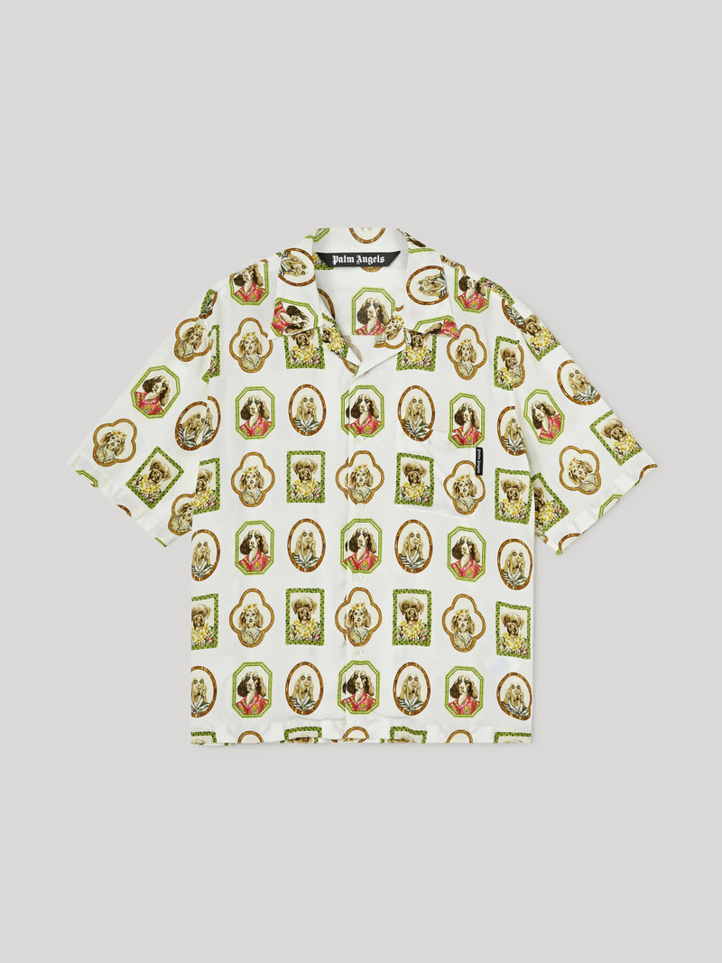 HAWAIIAN DOG BOWLING SHIRT 1