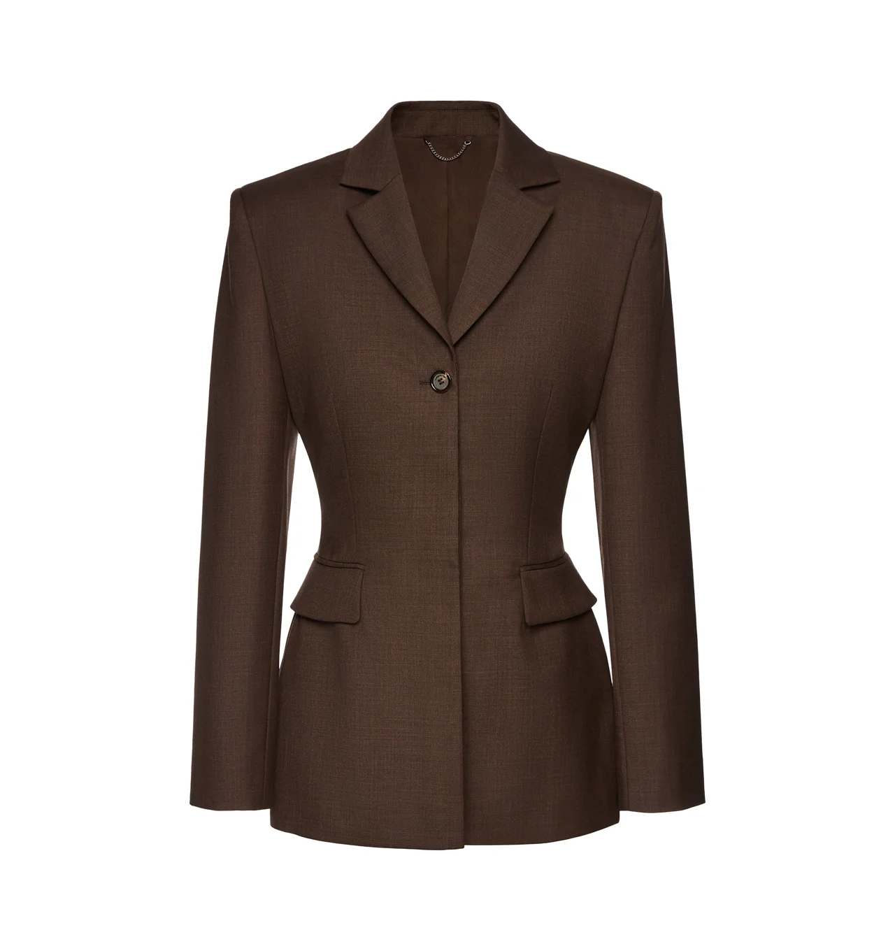 WOOL HOURGLASS BLAZER - 1