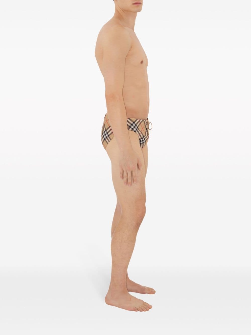 check swim shorts - 3