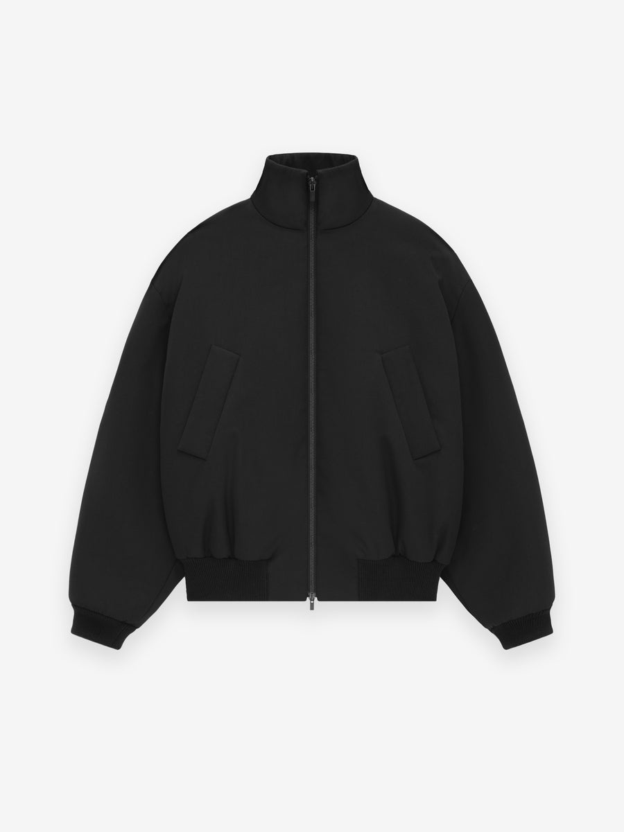 Weighted Twill Bomber - 1