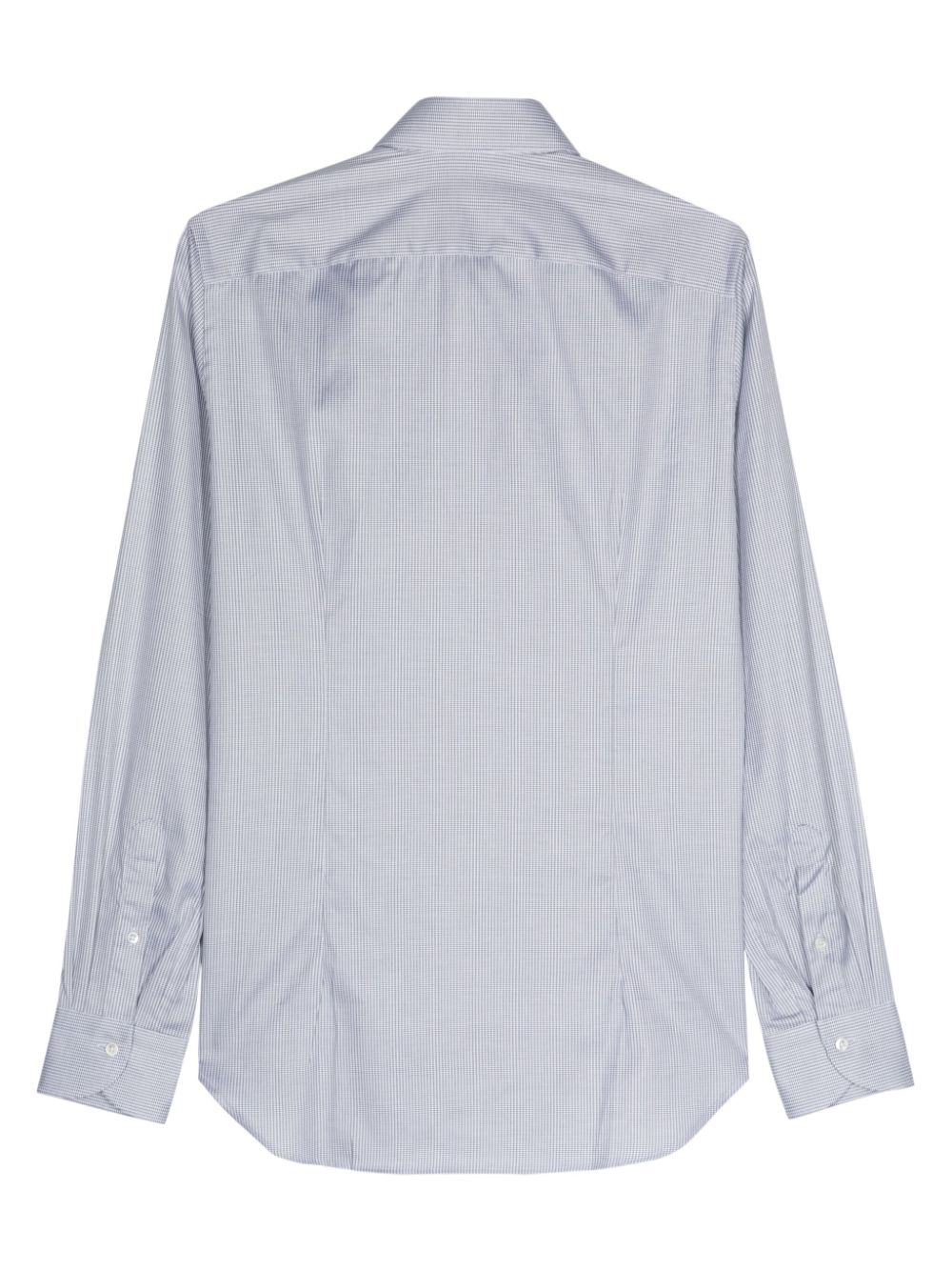 geometric-pattern cotton shirt - 2