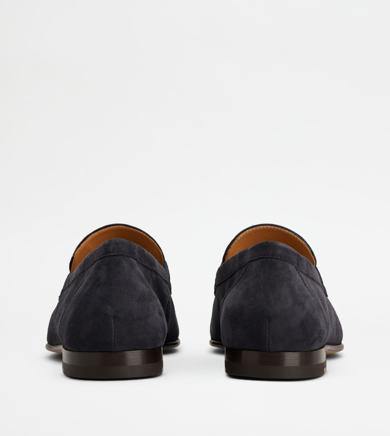 Tod's LOAFERS IN SUEDE - BLUE outlook