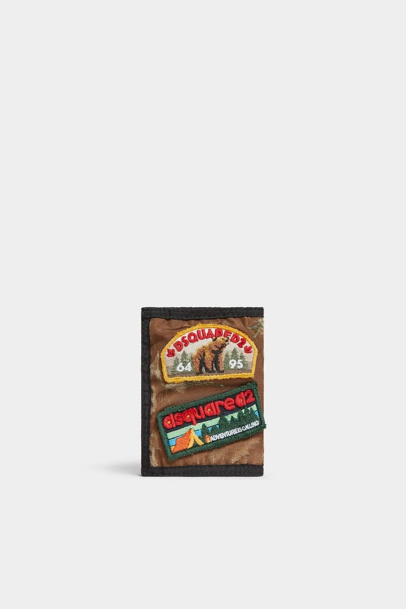 DSQUARED2 INVICTA COLOUR-BLOCK ZIP WALLET outlook