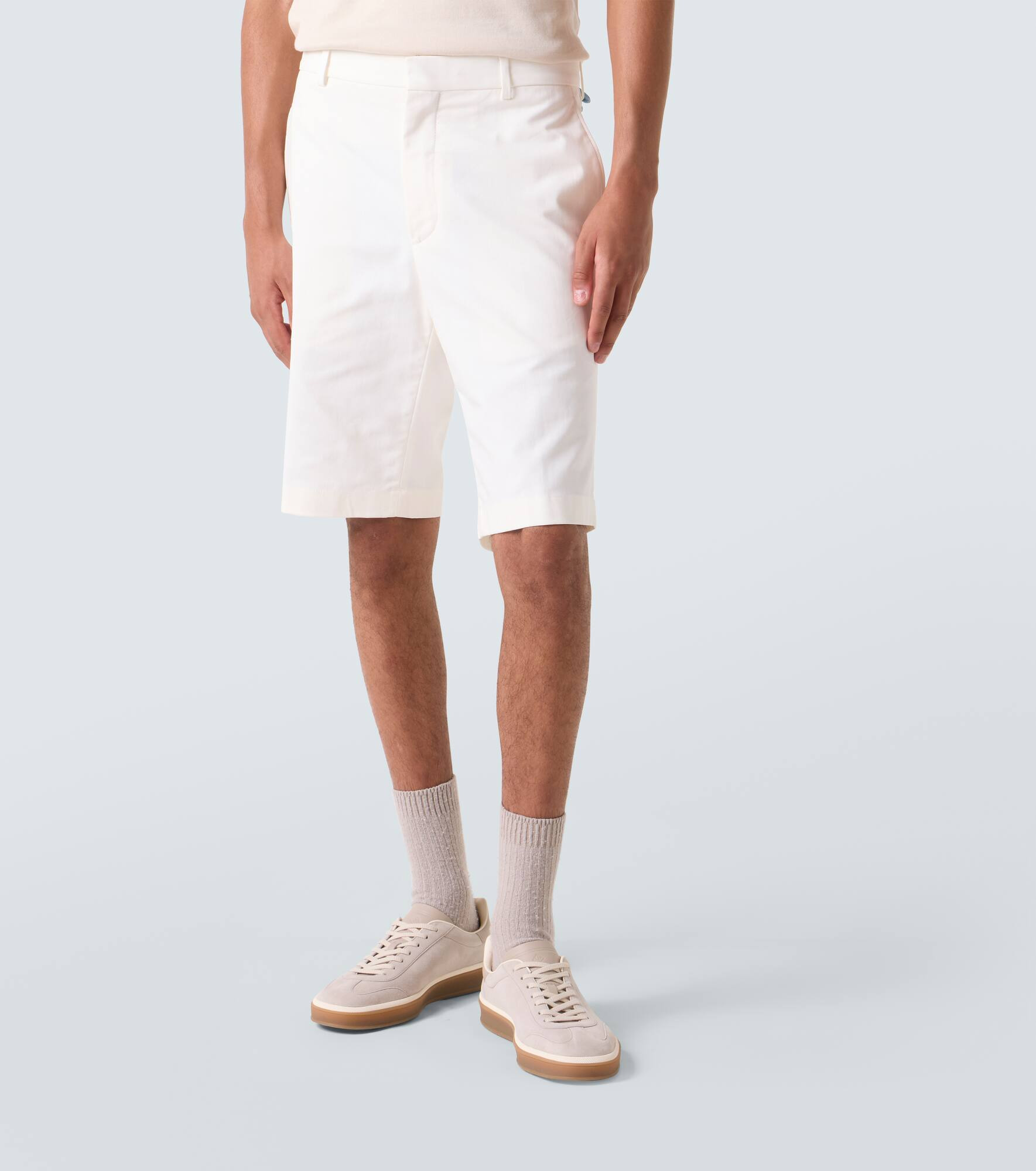 Jarno cotton-blend Bermuda shorts - 3