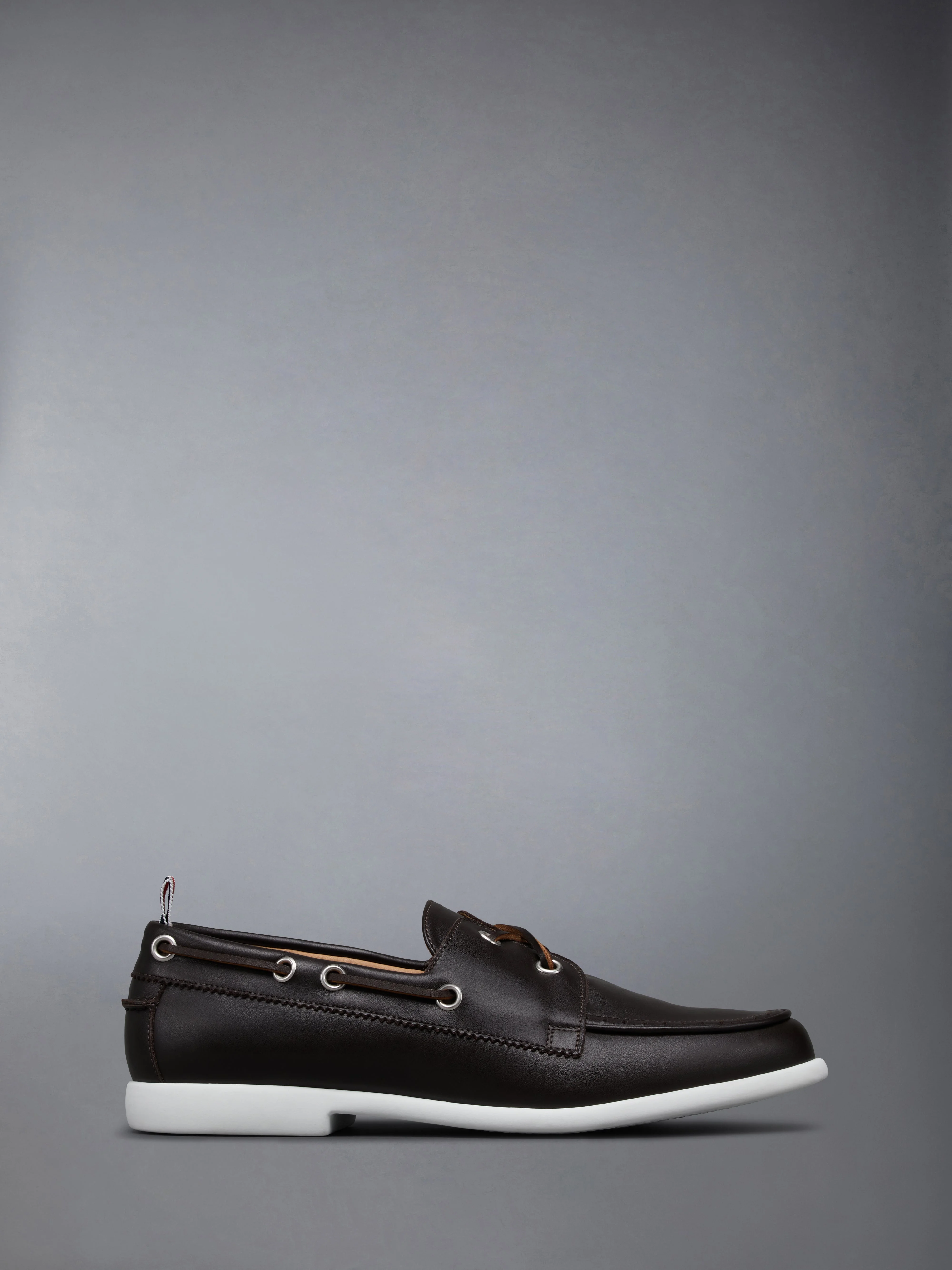 Baby Calf Leather Boat Shoe - 1