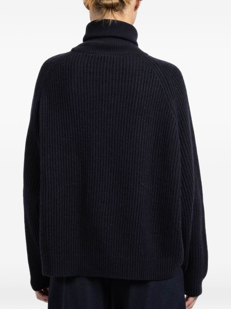 roll-neck ribbed sweater 4