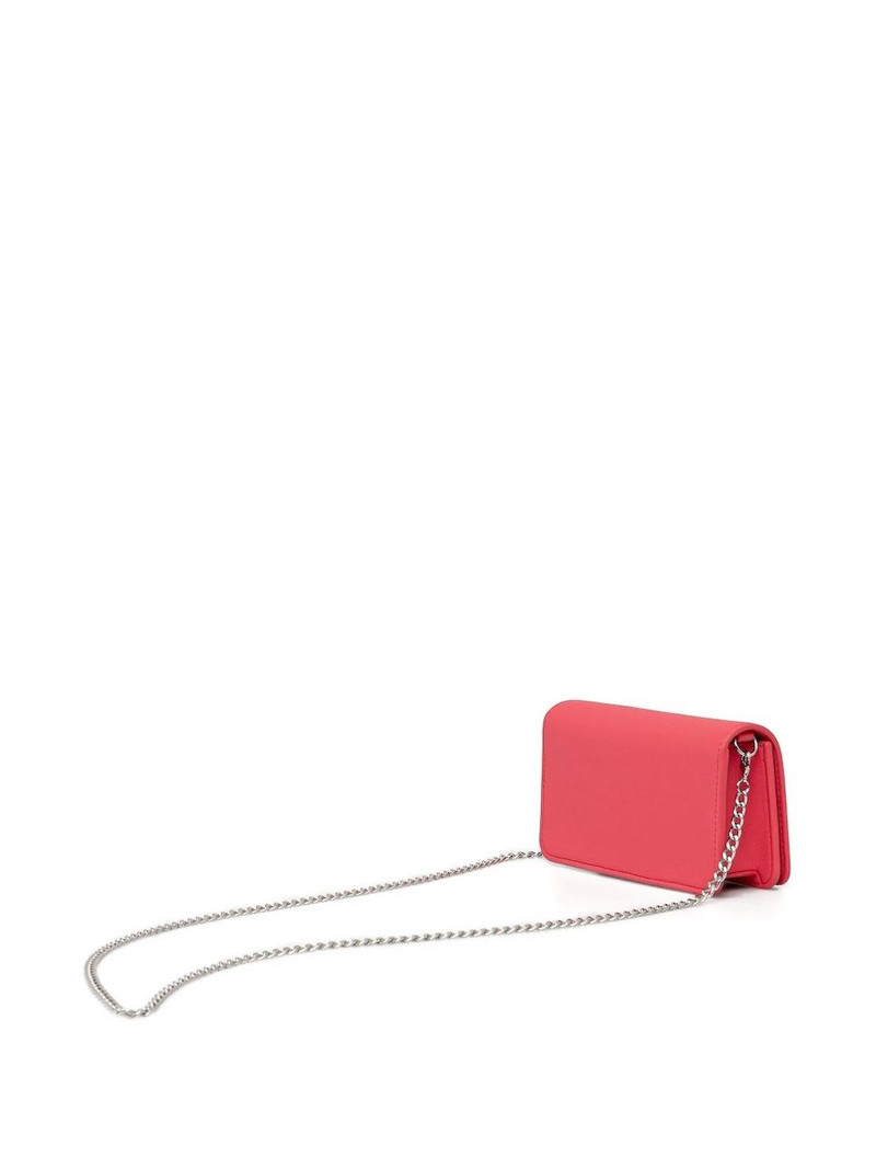 Moschino logo-plaque chain crossbody bag outlook