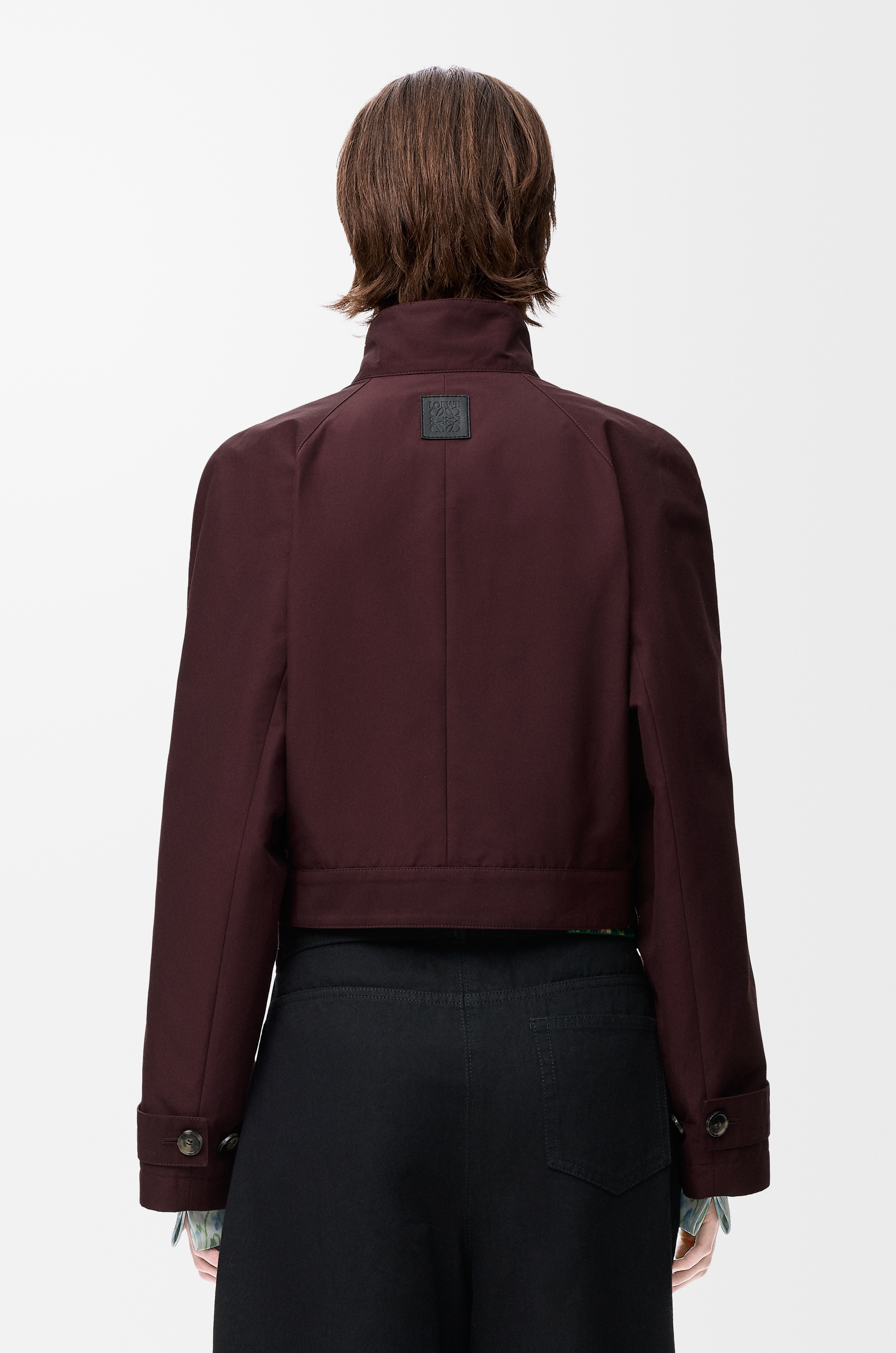 Short trench in cotton blend - 4