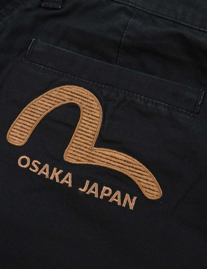 SEAGULL AND FORTUNE CAT EMBROIDERY TROUSERS 8