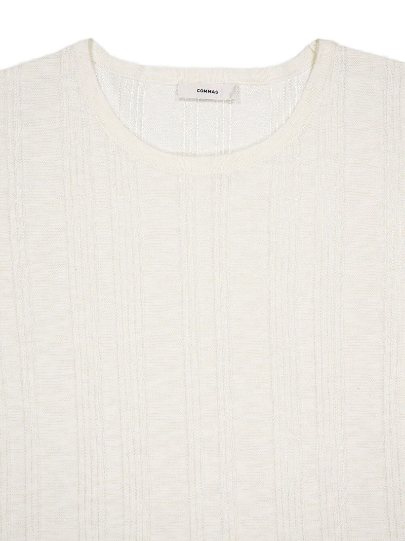V-neck knit sweater 3