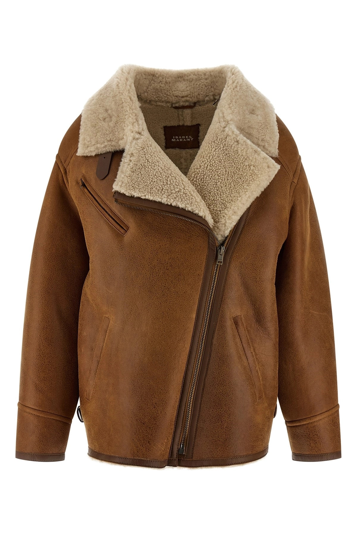 'Adelina' sheepskin jacket - 1