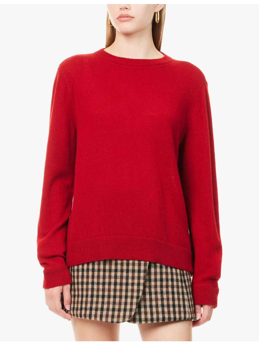 Relaxed-Fit Round-Neck Cashmere Jumper - 3
