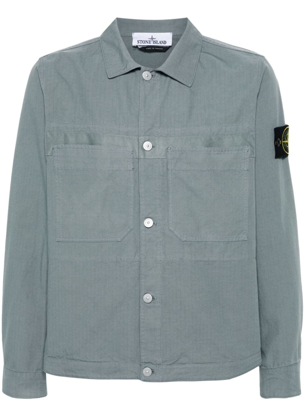 Farfetch Stone Island Dress Shirt Stone Island Junior Compass
