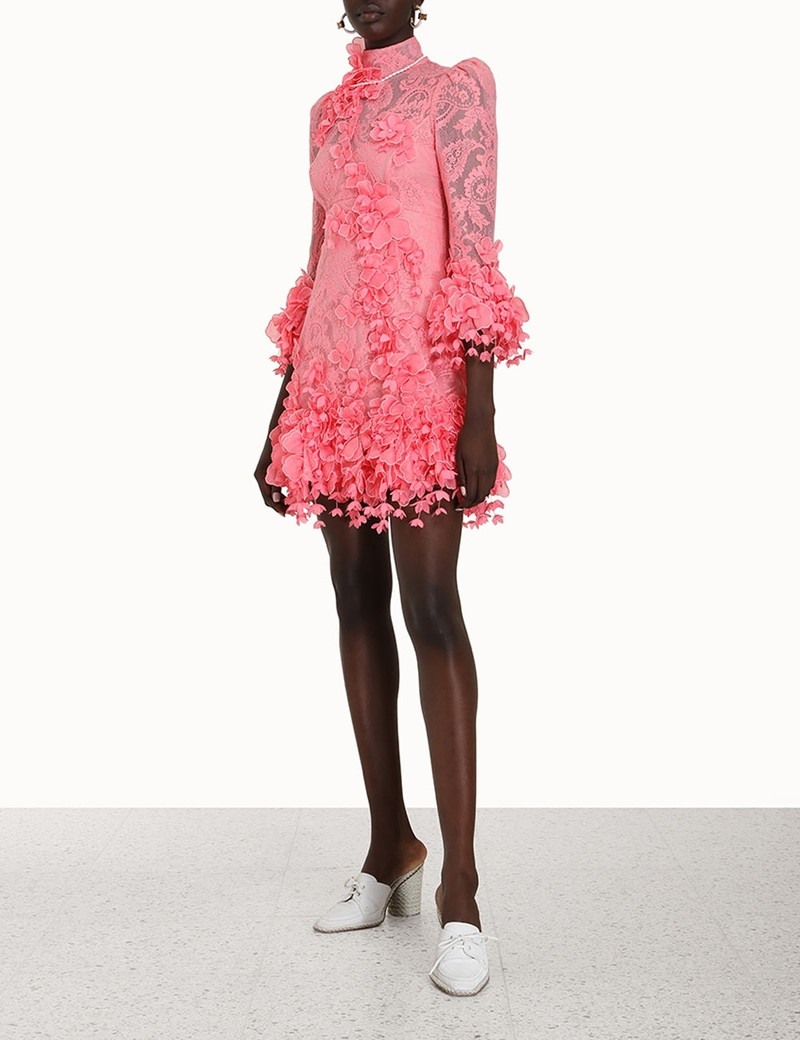 HIGH TIDE LACE MINI DRESS 8